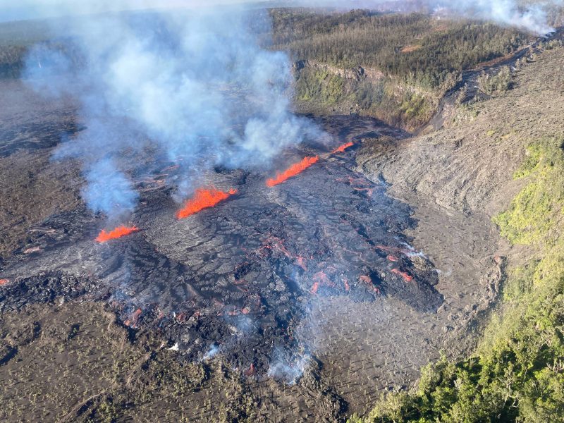 Kīlauea middle East Rift Zone eruption